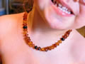 Collier B�b� en Ambre v�ritable