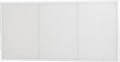 Miroirs Chauffants Verre granit� Blanc ou Gris 58x116 830W