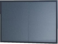 Miroirs Chauffants Verre granit� Blanc ou Gris 58x78 550W